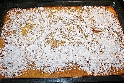 Obstkuchen (Aprikosen- oder Apfelkuchen)