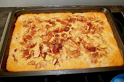 Obstkuchen (Aprikosen- oder Apfelkuchen) 1