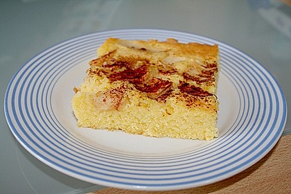 Obstkuchen (Aprikosen- oder Apfelkuchen) 2