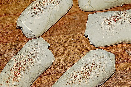 Bratwurst im Blätterteig 2