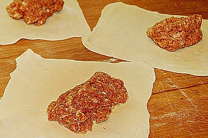 Bratwurst im Blätterteig 3