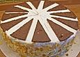 Schoko - Mandel - Sahne Torte