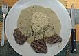 Rinderfilet mit Gorgonzolasauce