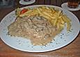 Champignon - Zwiebel - Rahm - Schnitzel