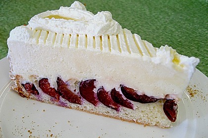 Pflaumen - Eierlik&ouml;rsahne - Torte 6