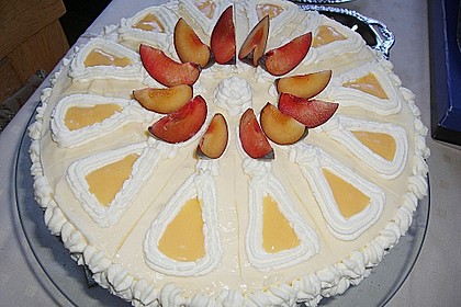 Pflaumen - Eierlik&ouml;rsahne - Torte 9