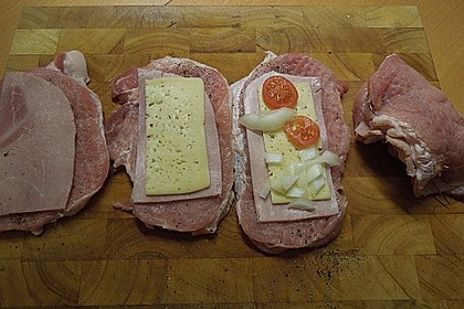 Gefüllte Schnitzel italienische Art 2