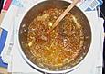 Linsencurry mit Schweinefleisch