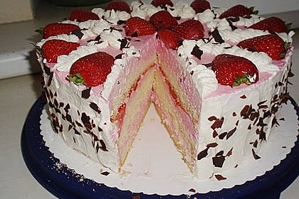 K&uuml;hlschrank - Erdbeertorte 8