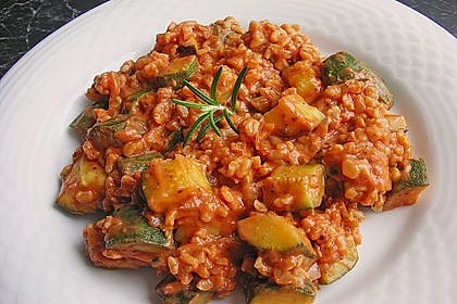 Zucchini - Reis - Pfanne a la Helene 2