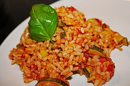 Zucchini - Reis - Pfanne a la Helene 5