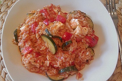 Zucchini - Reis - Pfanne a la Helene 30