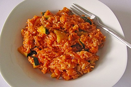 Zucchini - Reis - Pfanne a la Helene 3