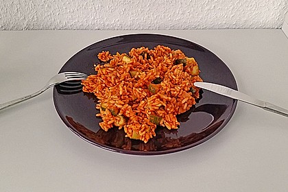 Zucchini - Reis - Pfanne a la Helene 15