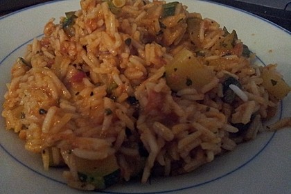 Zucchini - Reis - Pfanne a la Helene 33