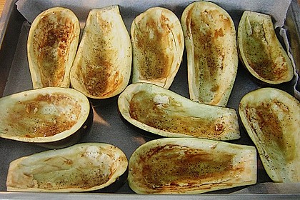 Gef&uuml;llte Auberginen