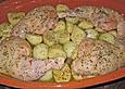 H&auml;hnchenschenkel in Zitronen - Knoblauch - Sauce