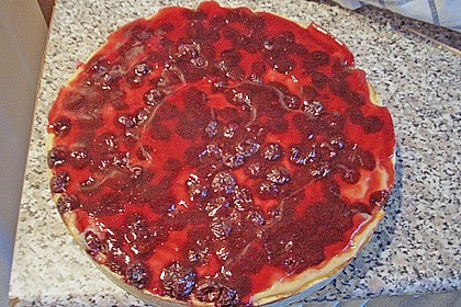 Kirsch - Pudding - Torte, Kirschkuchen