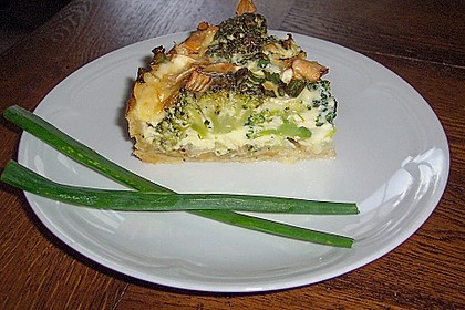 Brokkoli - Camembert - Quiche