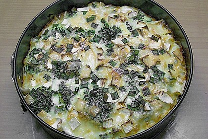 Brokkoli - Camembert - Quiche 1