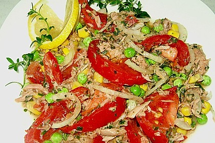 Illes leichter und leckerer Thunfisch - Tomaten - Salat 1