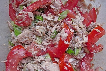 Illes leichter und leckerer Thunfisch - Tomaten - Salat 7