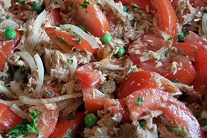 Illes leichter und leckerer Thunfisch - Tomaten - Salat 13