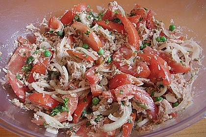 Illes leichter und leckerer Thunfisch - Tomaten - Salat 14