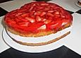Erdbeer - Quark - Torte