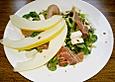 Feldsalat mit Melone
