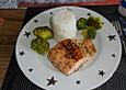 Lachs mit Brokkoli