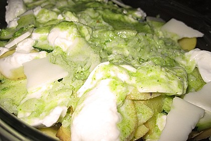 Kartoffelauflauf mit Pesto - superlecker ! 8