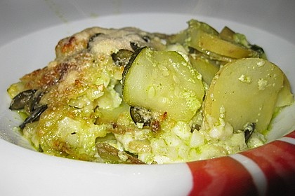 Kartoffelauflauf mit Pesto - superlecker ! 10