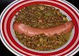 Puristische Linsensuppe