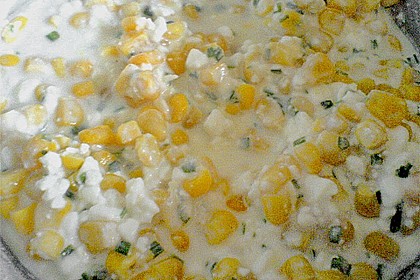 Maissalat mit H&uuml;ttenk&auml;se