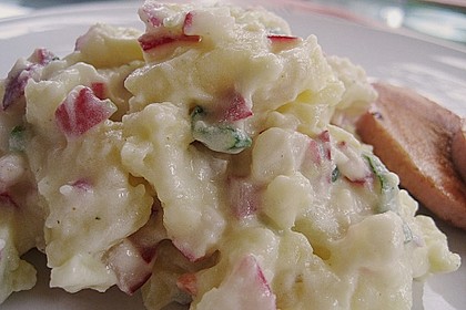 Sommerlich - leichter Kartoffelsalat 2