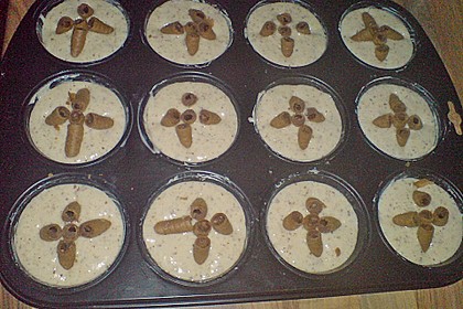Waffelr&ouml;llchen - Muffins