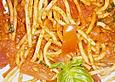 Sommerliche Spaghetti mit Tomaten