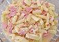 Spargelsalat mit Schinken und K&auml;se