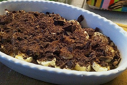 Finnisches Bananen - Schoko - Dessert zu Vanilleeis 1