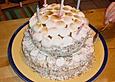 Marshmallow - Erdbeer - Torte