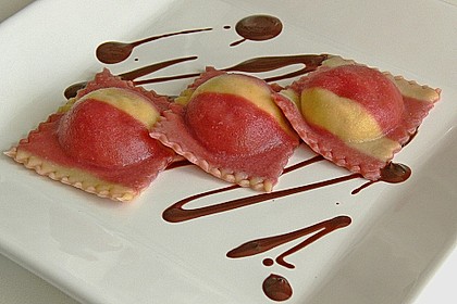 Gestreifter Nudelteig 2