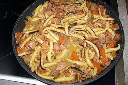 Schupfnudel - Leber - Pfanne