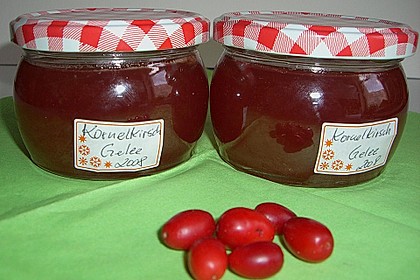 Kornelkirschen - Gelee