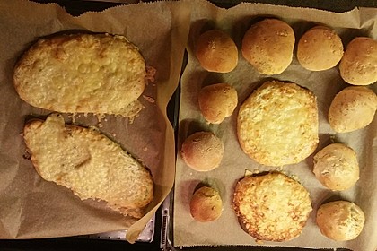 Stockbrot mit Quark - Öl - Teig 9