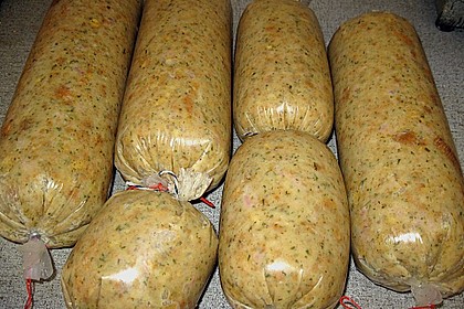Semmelkn&ouml;del mit Speckw&uuml;rfeln 2