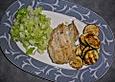 Gegrillte Seelachsfilets