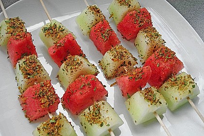 Scharfe Melonenspie&szlig;e