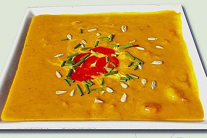 Curry - K&uuml;rbiscremesuppe ala Laura