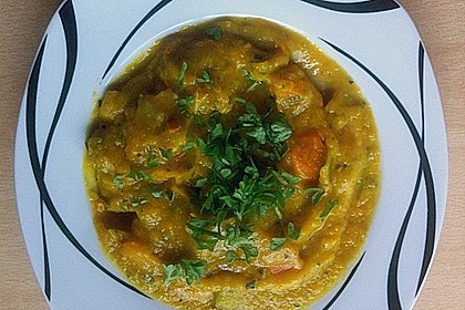 Curry - K&uuml;rbiscremesuppe ala Laura 1
